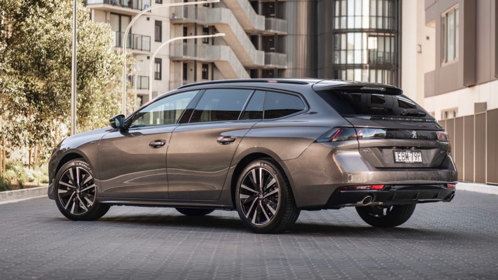 Peugeot 508 review SW grey 2019